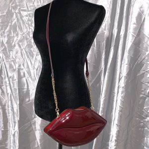Red Lips Crossbody/Clutch